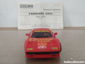 Scalextric: Ferrari GTO de Scalextric Exin año 1986 mas las instrucciones de mantenimiento original.